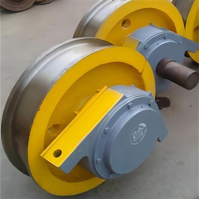 Penjualan Panas Roda Derek Gantry Baja Tempa Bergelang yang Disesuaikan